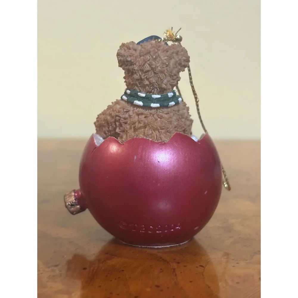 Boyds Bears I'd Rather Be Naughty Christmas Ornament Teddy Bear 2004